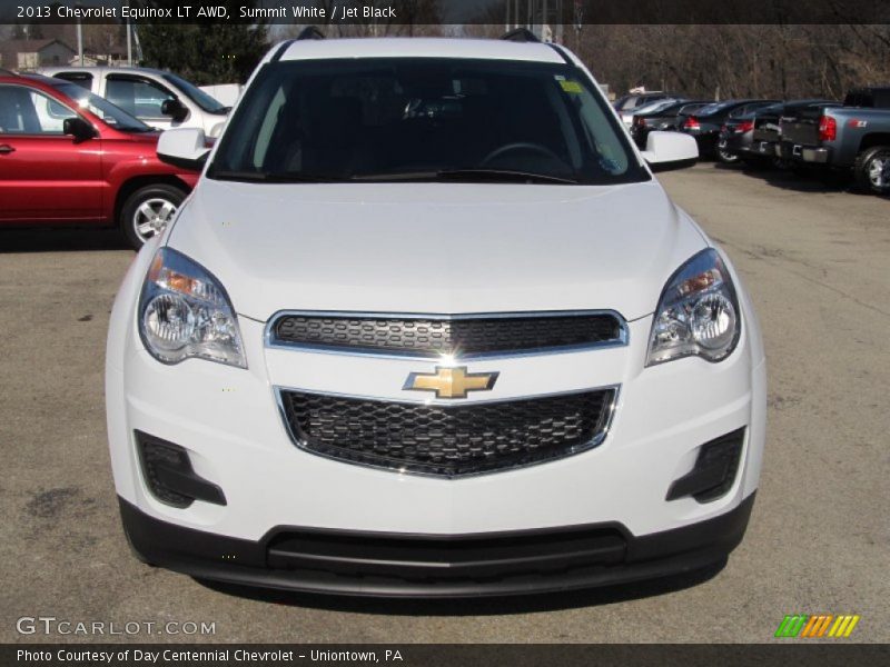 Summit White / Jet Black 2013 Chevrolet Equinox LT AWD