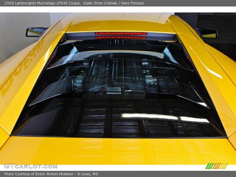 Giallo Orion (Yellow) / Nero Perseus 2009 Lamborghini Murcielago LP640 Coupe