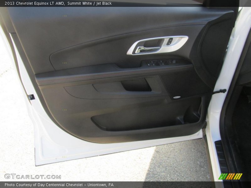Summit White / Jet Black 2013 Chevrolet Equinox LT AWD