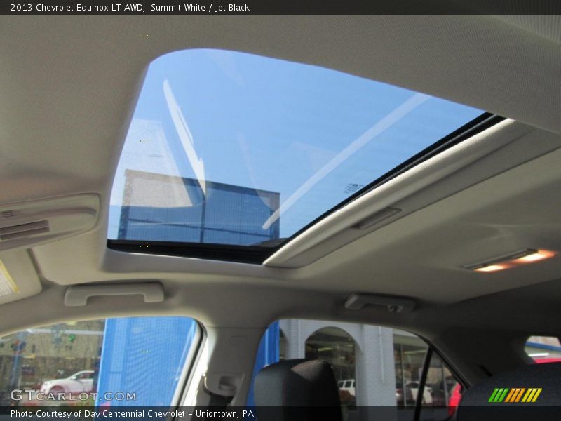 Summit White / Jet Black 2013 Chevrolet Equinox LT AWD