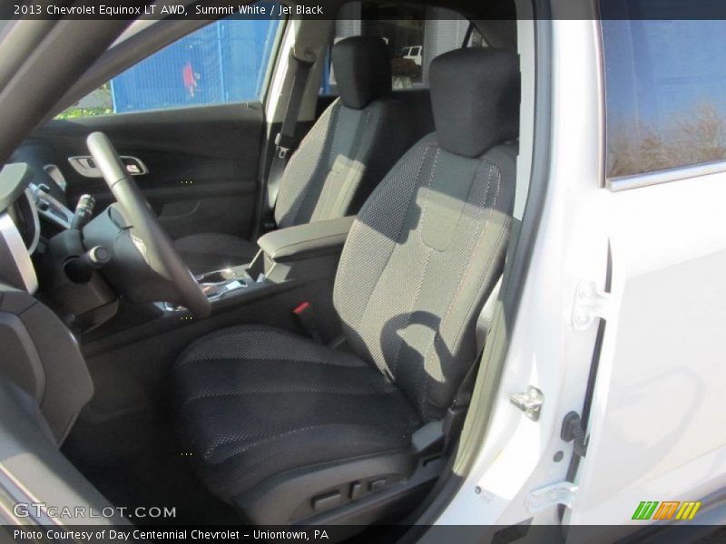 Summit White / Jet Black 2013 Chevrolet Equinox LT AWD