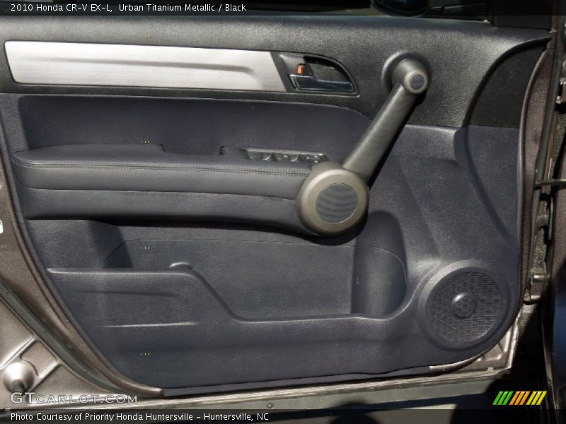 Urban Titanium Metallic / Black 2010 Honda CR-V EX-L