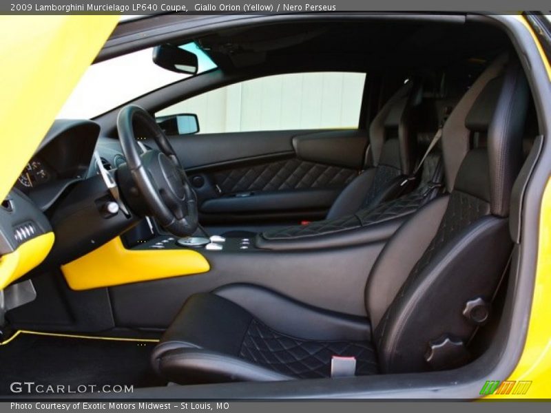  2009 Murcielago LP640 Coupe Nero Perseus Interior