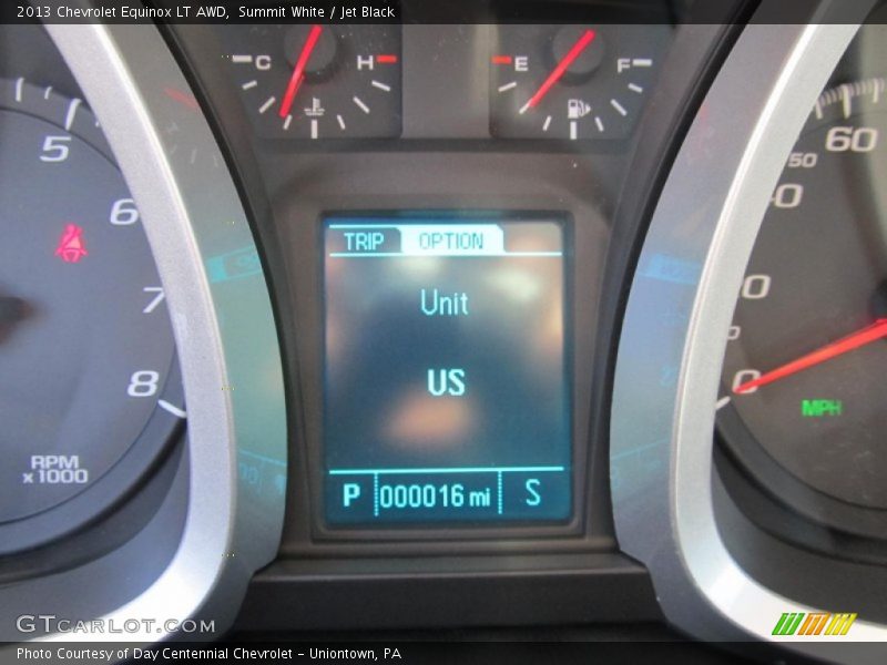 Summit White / Jet Black 2013 Chevrolet Equinox LT AWD