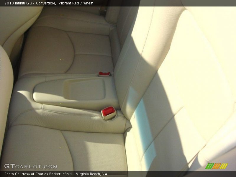 Vibrant Red / Wheat 2010 Infiniti G 37 Convertible