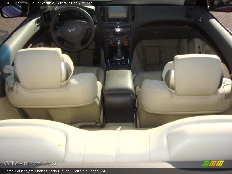 Vibrant Red / Wheat 2010 Infiniti G 37 Convertible