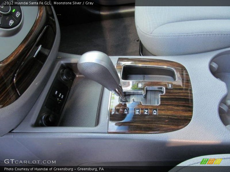 Moonstone Silver / Gray 2012 Hyundai Santa Fe GLS