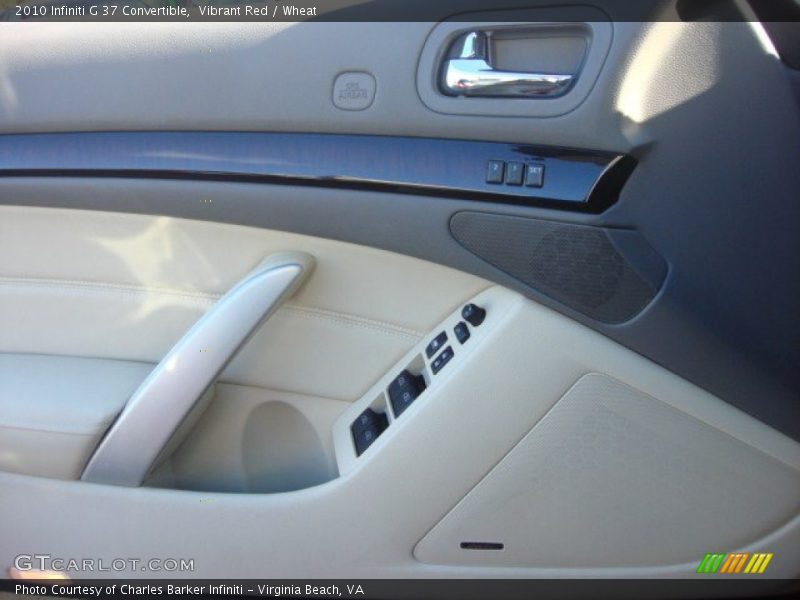 Vibrant Red / Wheat 2010 Infiniti G 37 Convertible