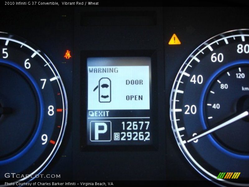 Vibrant Red / Wheat 2010 Infiniti G 37 Convertible
