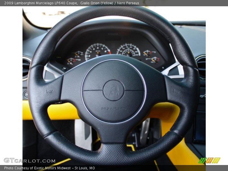  2009 Murcielago LP640 Coupe Steering Wheel