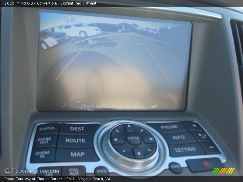 Vibrant Red / Wheat 2010 Infiniti G 37 Convertible