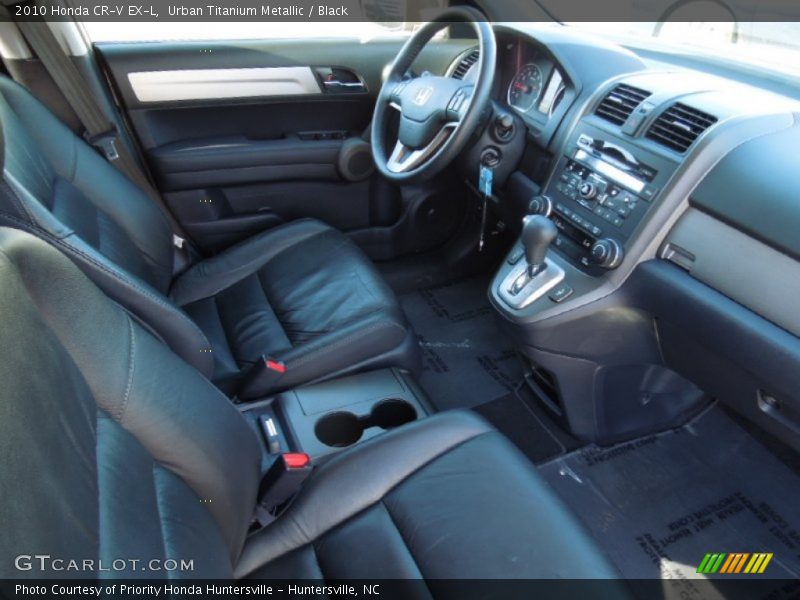 Urban Titanium Metallic / Black 2010 Honda CR-V EX-L