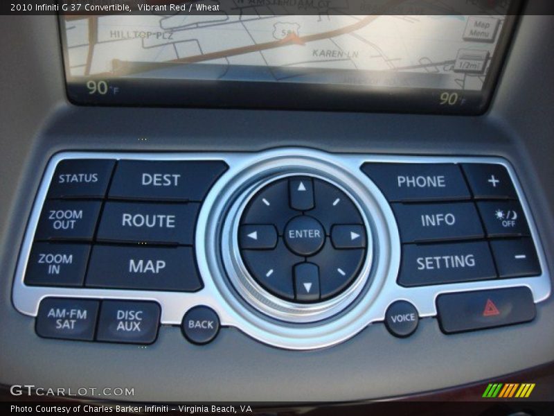 Vibrant Red / Wheat 2010 Infiniti G 37 Convertible