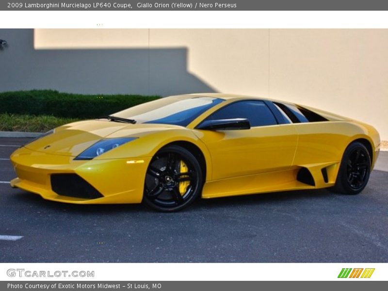  2009 Murcielago LP640 Coupe Giallo Orion (Yellow)