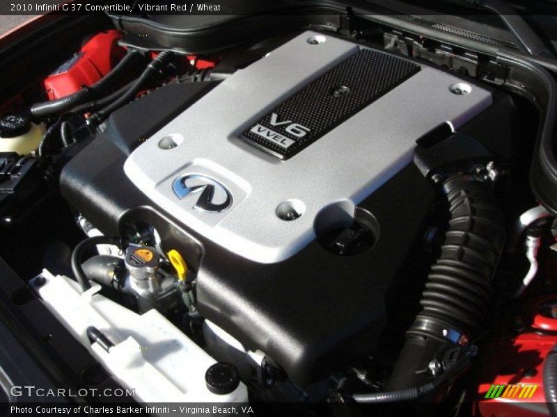Vibrant Red / Wheat 2010 Infiniti G 37 Convertible