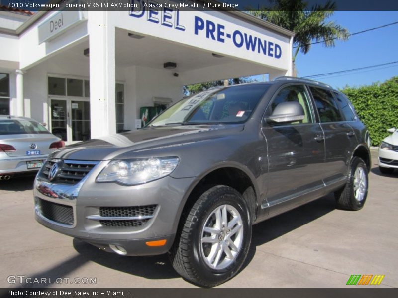 Alaska Gray Metallic / Pure Beige 2010 Volkswagen Touareg VR6 FSI 4XMotion