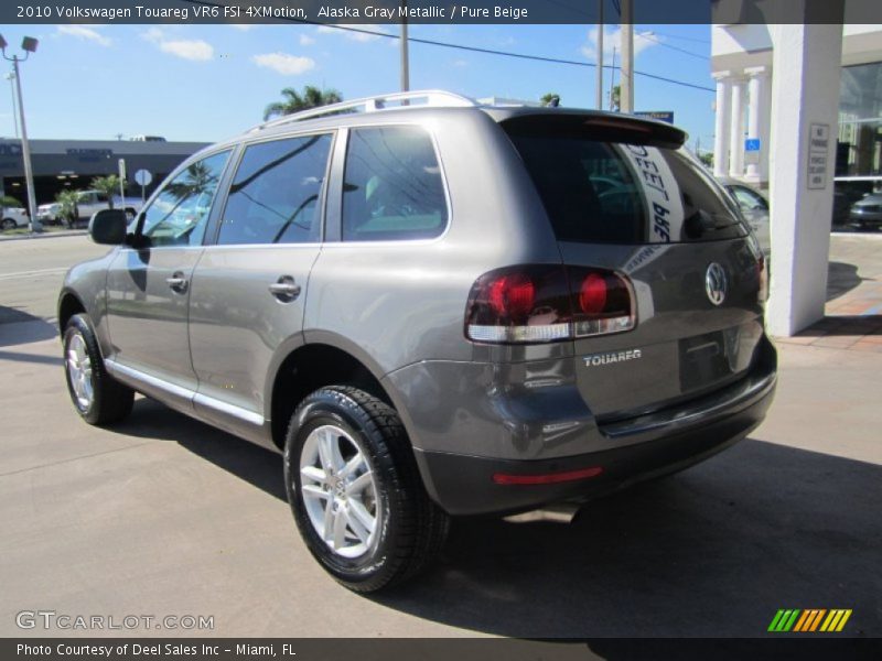 Alaska Gray Metallic / Pure Beige 2010 Volkswagen Touareg VR6 FSI 4XMotion