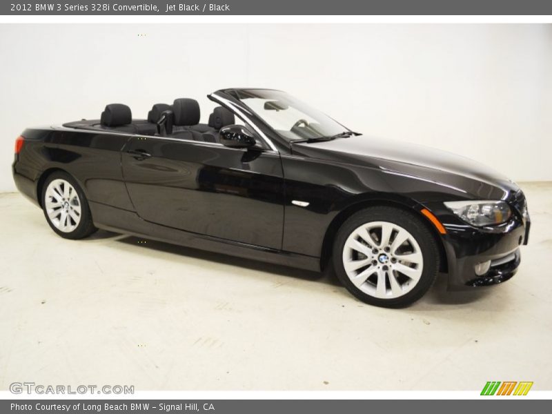 Jet Black / Black 2012 BMW 3 Series 328i Convertible