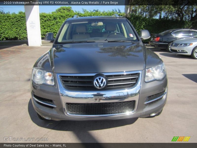 Alaska Gray Metallic / Pure Beige 2010 Volkswagen Touareg VR6 FSI 4XMotion