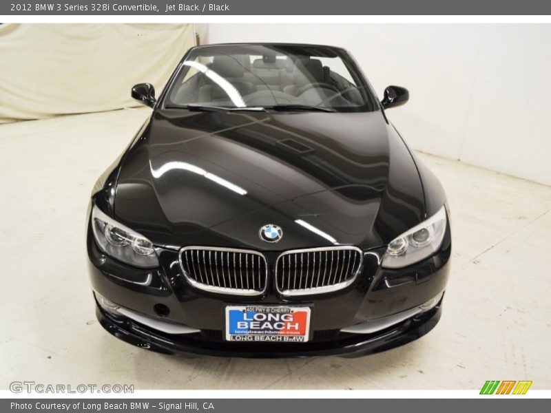 Jet Black / Black 2012 BMW 3 Series 328i Convertible