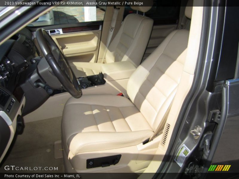 Alaska Gray Metallic / Pure Beige 2010 Volkswagen Touareg VR6 FSI 4XMotion