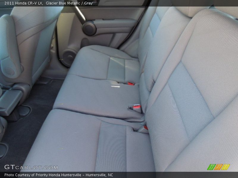 Glacier Blue Metallic / Gray 2011 Honda CR-V LX