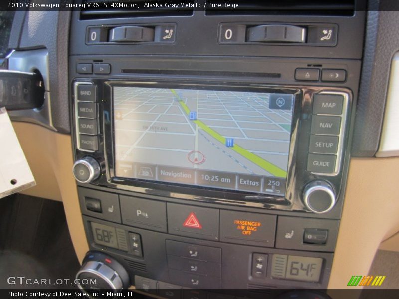 Alaska Gray Metallic / Pure Beige 2010 Volkswagen Touareg VR6 FSI 4XMotion