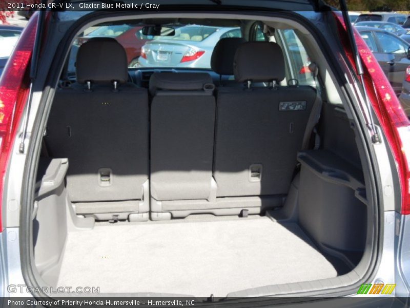 Glacier Blue Metallic / Gray 2011 Honda CR-V LX