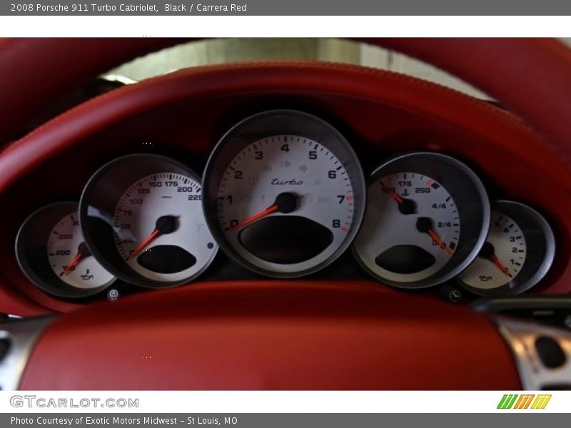  2008 911 Turbo Cabriolet Turbo Cabriolet Gauges