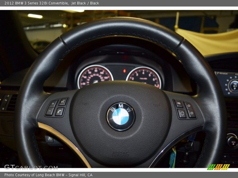 Jet Black / Black 2012 BMW 3 Series 328i Convertible