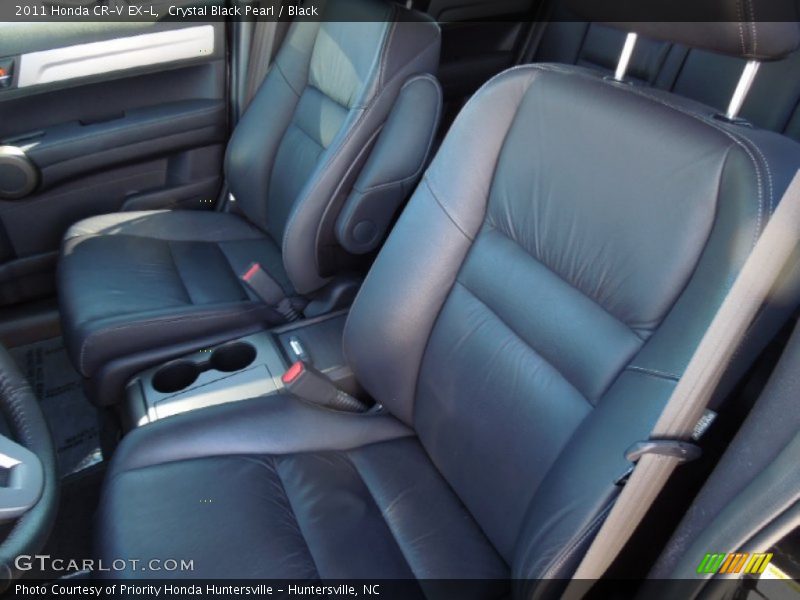 Crystal Black Pearl / Black 2011 Honda CR-V EX-L