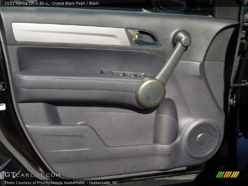 Crystal Black Pearl / Black 2011 Honda CR-V EX-L