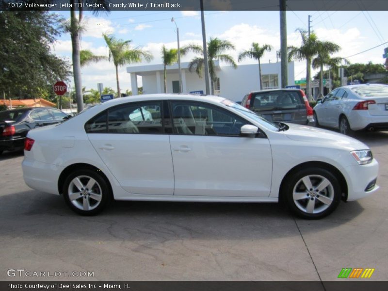 Candy White / Titan Black 2012 Volkswagen Jetta TDI Sedan