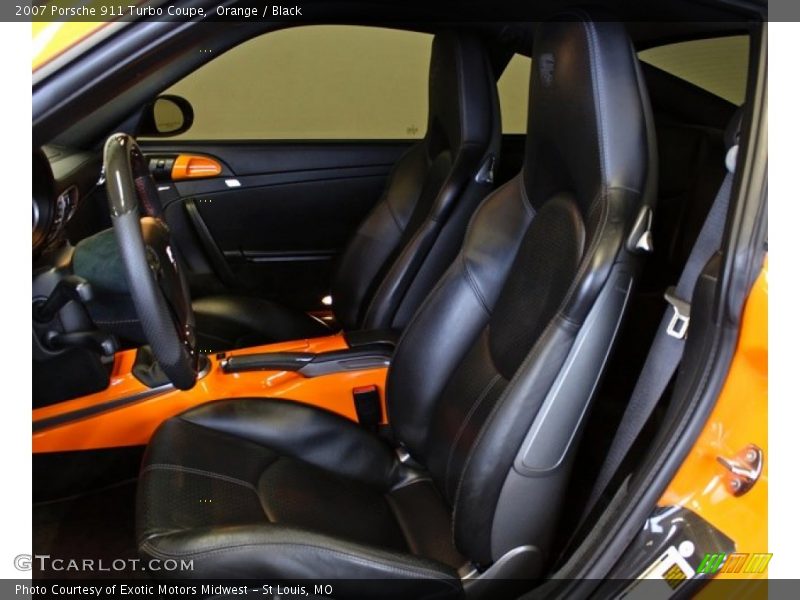  2007 911 Turbo Coupe Black Interior