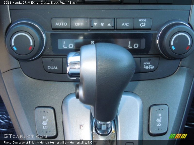 Crystal Black Pearl / Black 2011 Honda CR-V EX-L