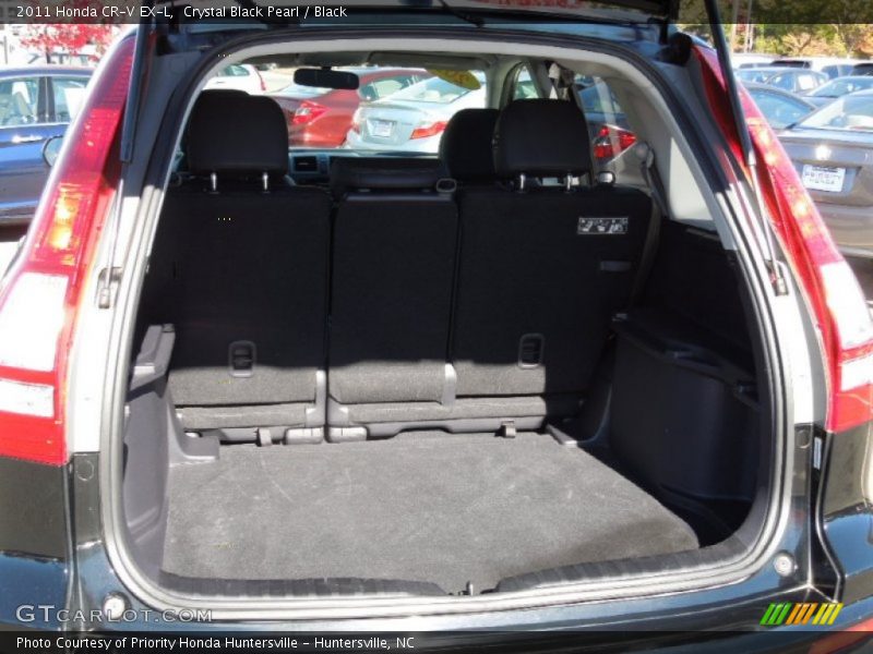Crystal Black Pearl / Black 2011 Honda CR-V EX-L