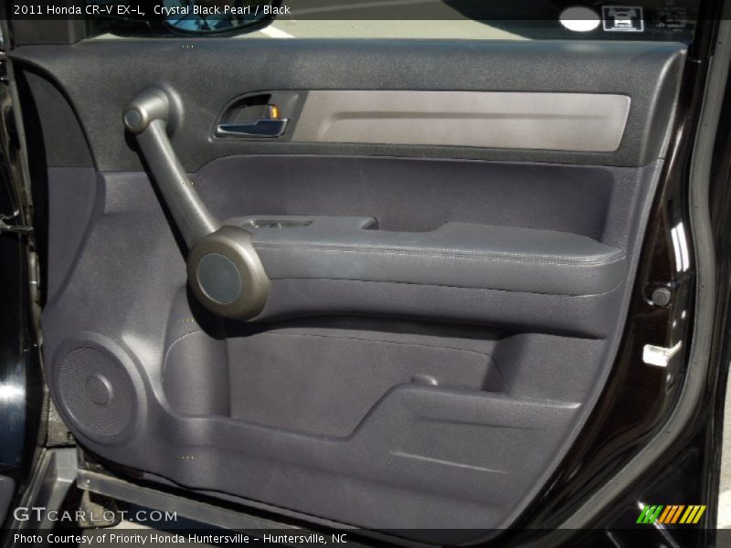 Crystal Black Pearl / Black 2011 Honda CR-V EX-L