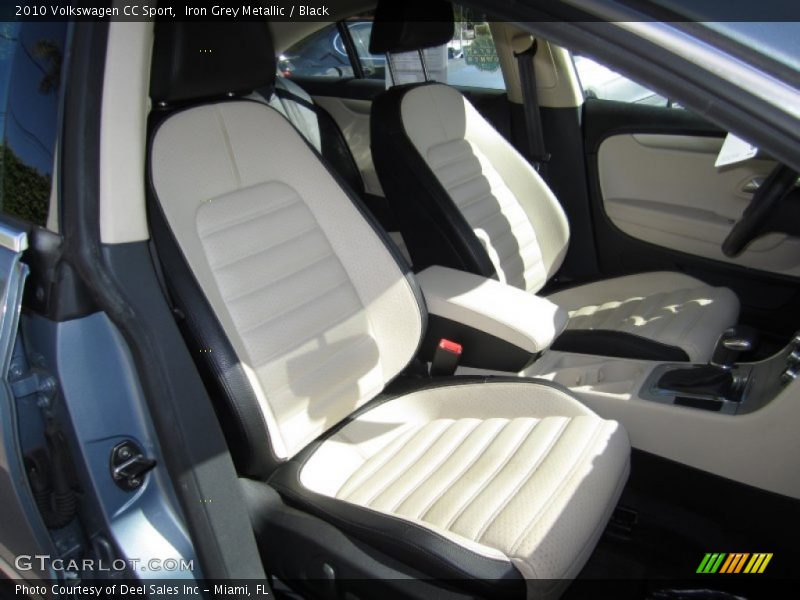 Iron Grey Metallic / Black 2010 Volkswagen CC Sport