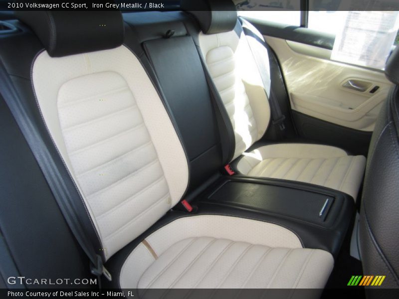 Iron Grey Metallic / Black 2010 Volkswagen CC Sport