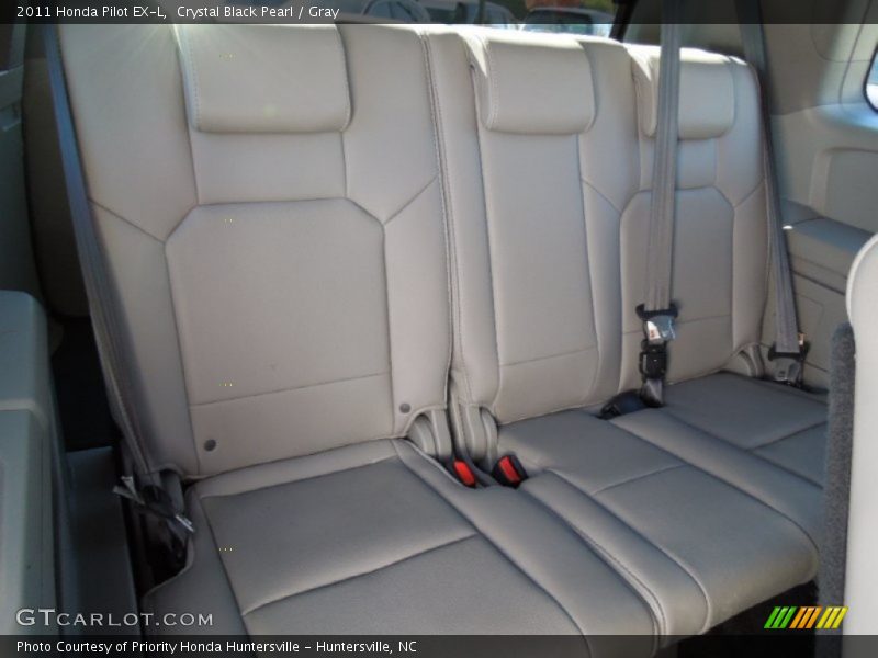 Crystal Black Pearl / Gray 2011 Honda Pilot EX-L