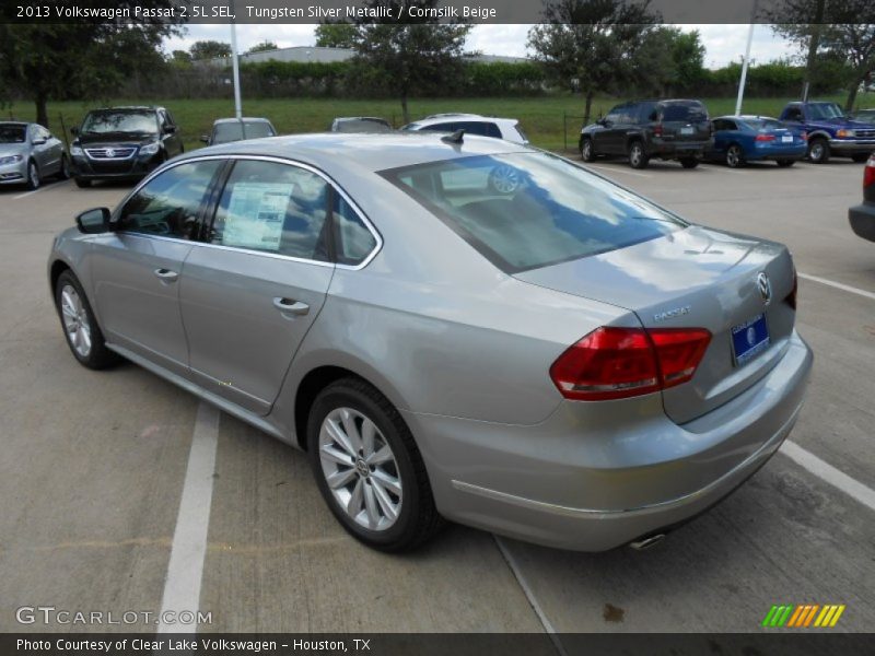 Tungsten Silver Metallic / Cornsilk Beige 2013 Volkswagen Passat 2.5L SEL