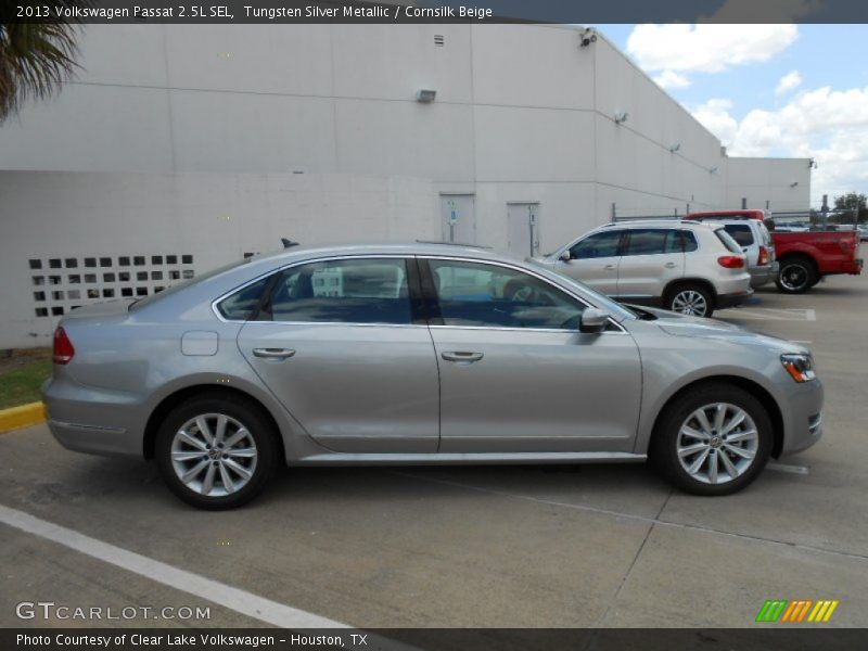 Tungsten Silver Metallic / Cornsilk Beige 2013 Volkswagen Passat 2.5L SEL