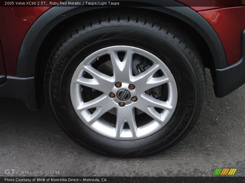 Ruby Red Metallic / Taupe/Light Taupe 2005 Volvo XC90 2.5T