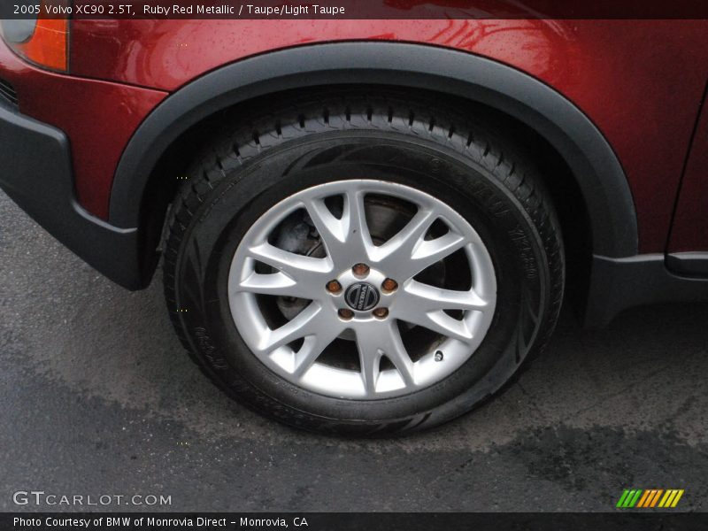 Ruby Red Metallic / Taupe/Light Taupe 2005 Volvo XC90 2.5T