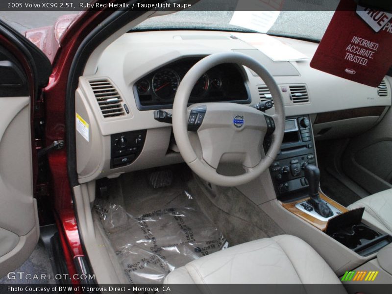 Ruby Red Metallic / Taupe/Light Taupe 2005 Volvo XC90 2.5T