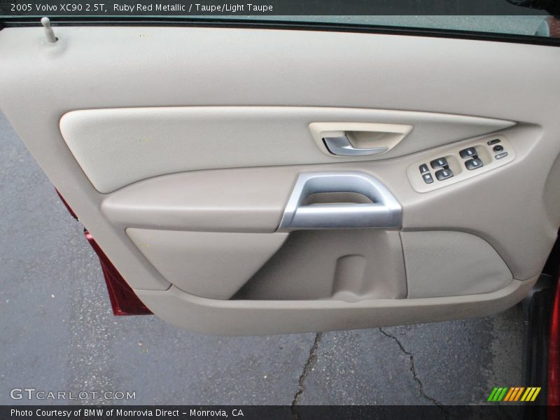 Ruby Red Metallic / Taupe/Light Taupe 2005 Volvo XC90 2.5T