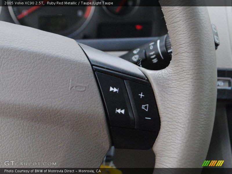 Ruby Red Metallic / Taupe/Light Taupe 2005 Volvo XC90 2.5T