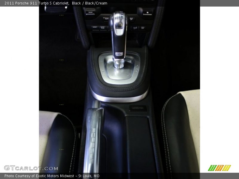  2011 911 Turbo S Cabriolet 7 Speed PDK Dual-Clutch Automatic Shifter