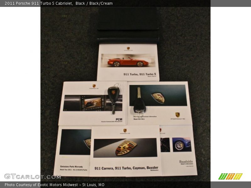 Books/Manuals of 2011 911 Turbo S Cabriolet