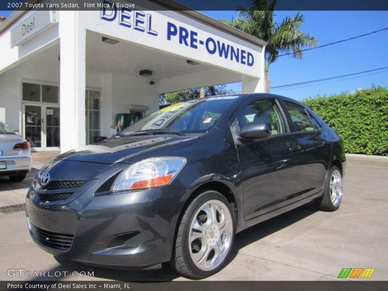 Flint Mica / Bisque 2007 Toyota Yaris Sedan